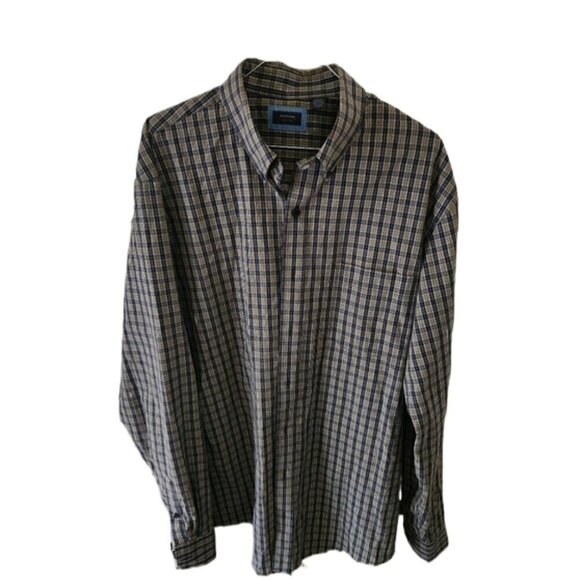Arrow Long Sleeve Button Down Shirt With Pocket - Picture 1 of 5